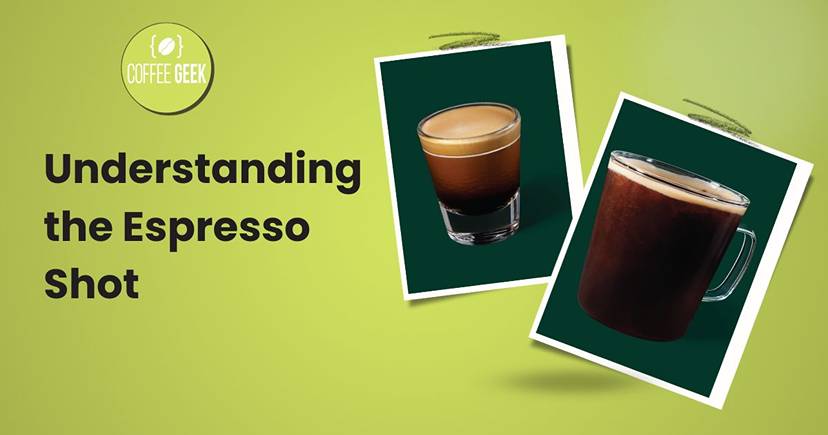 Understanding the espresso shot.
