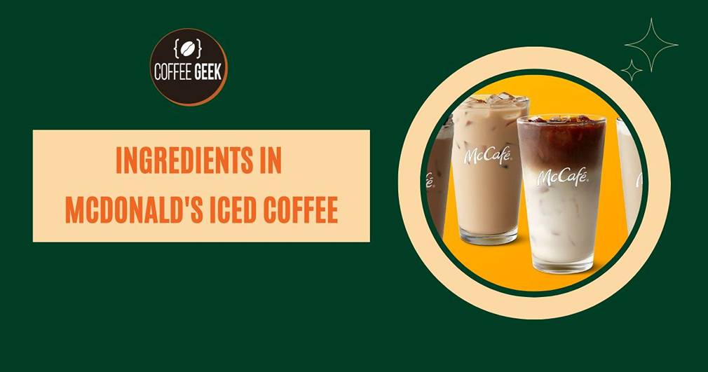 Ingredients in mcdonald's web coffee.