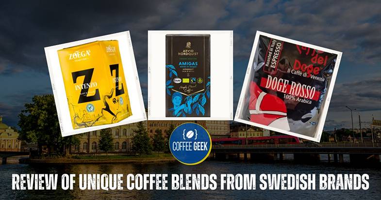 Review of unique coffee blends from swedish brands.