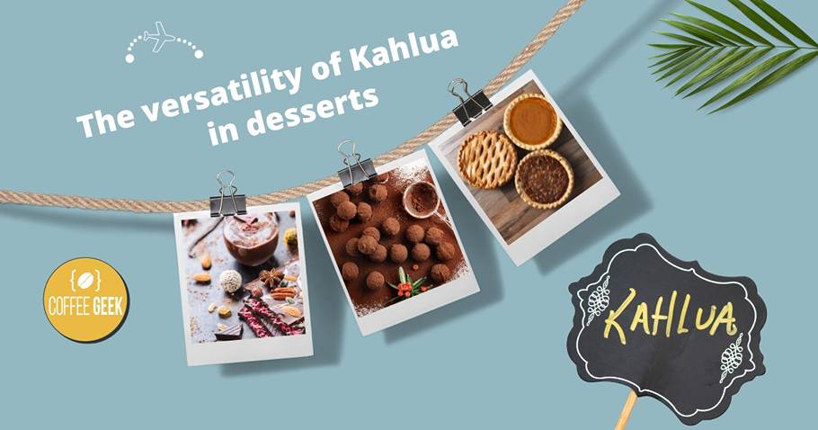 The versatility of kahlua in desserts.