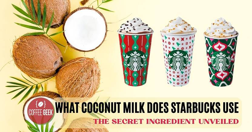 What coconut milk does starbucks use