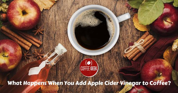 What happens when you add apple cider vinegar to coffee?.