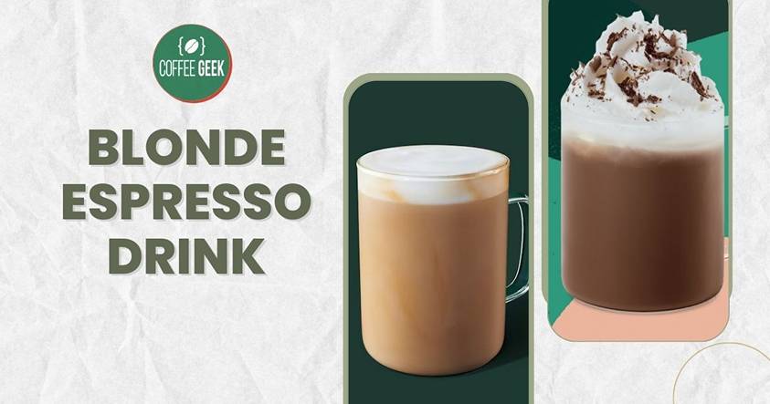 Starbucks blonde espresso drink.