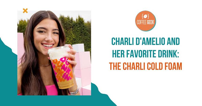 Charli demel and her favorite drink the charl cold farm.