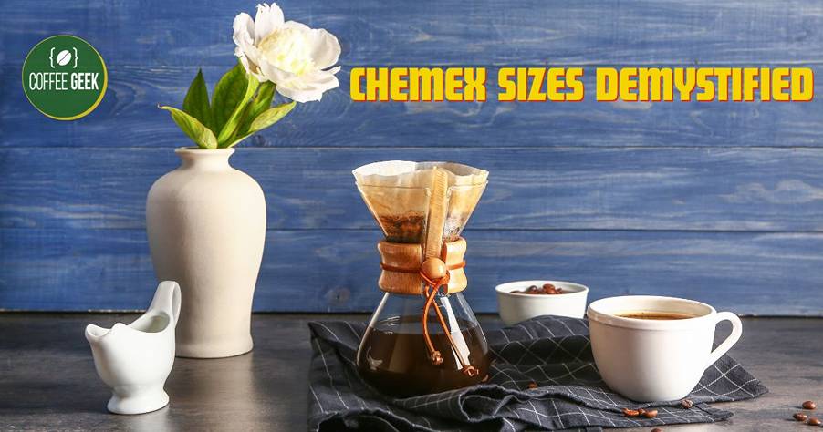 Chemex sizes