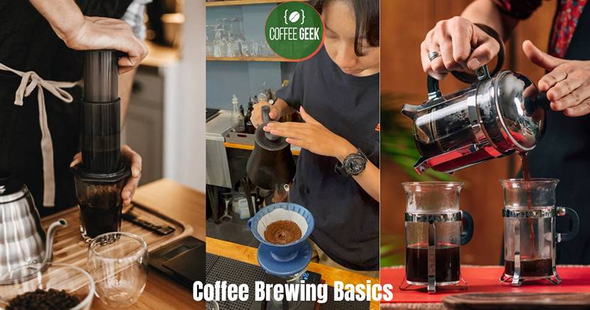 Coffee brewing techniques - how to brew coffee.