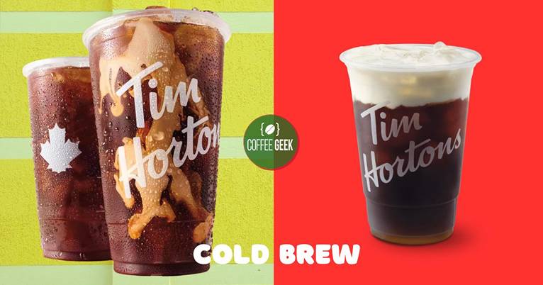 Tim horton's cold brew is now available in canada.