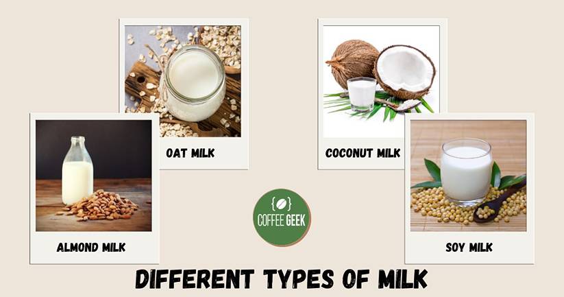 Different Types of Milk