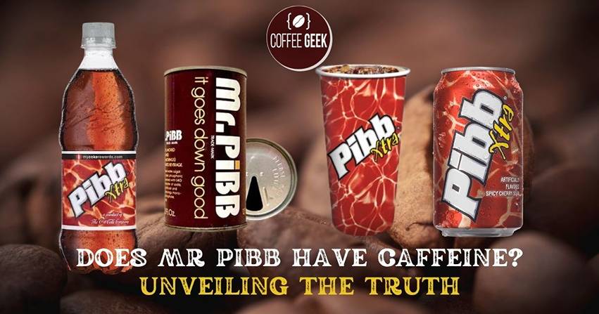 Does mr pibb have caffeine