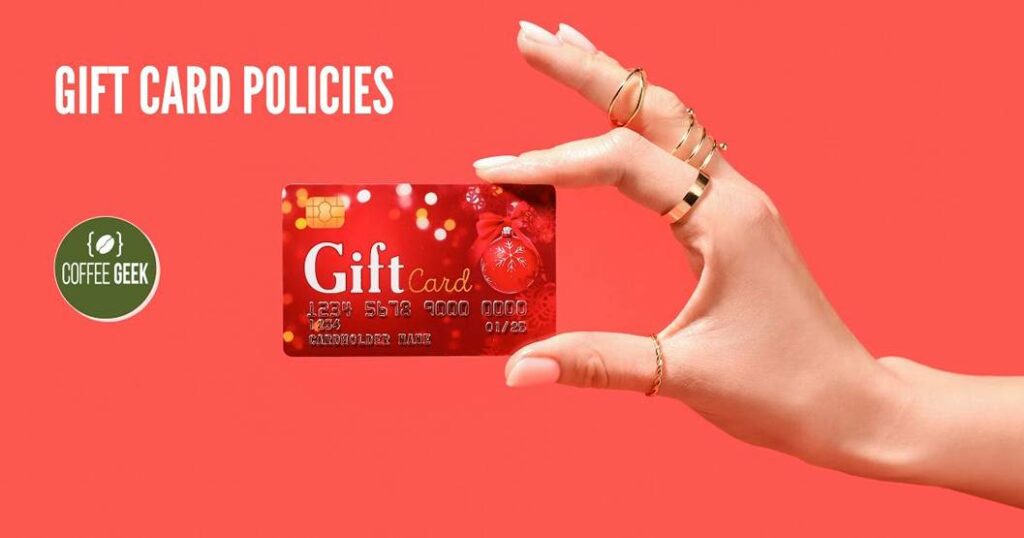 Gift Card Terms and Policies