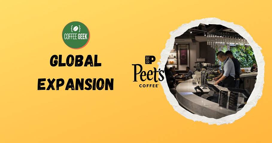 Peet's has a smaller footprint, with just over 300 stores in the US and another 100 worldwide12. 