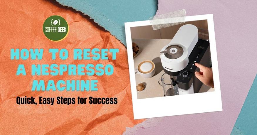 How to reset a nespresso machine