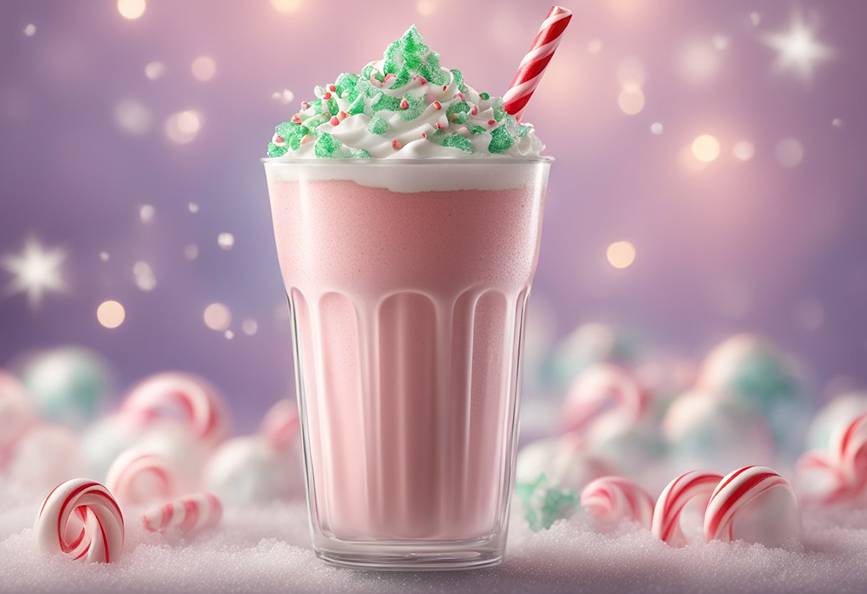 Iced and Blended Peppermint Creations