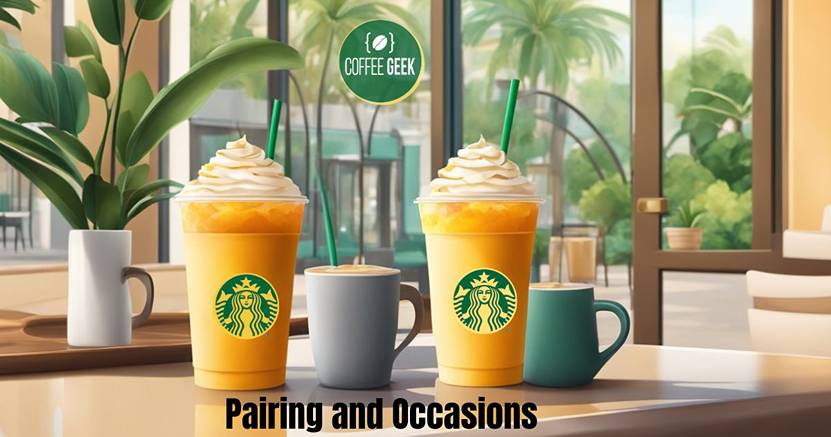 Starbucks pairing and decisions.