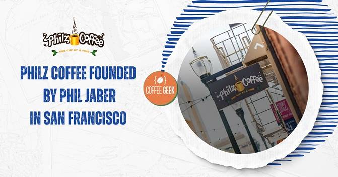 Philz Coffee founded by Phil Jaber in San Francisco.