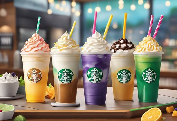 Popular Blended Drinks at Starbucks