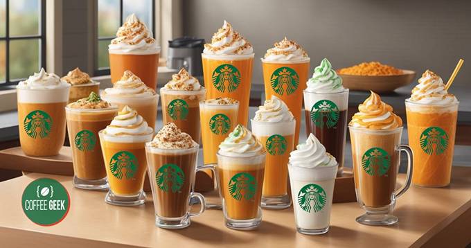 Starbucks has a new pumpkin spice latte.