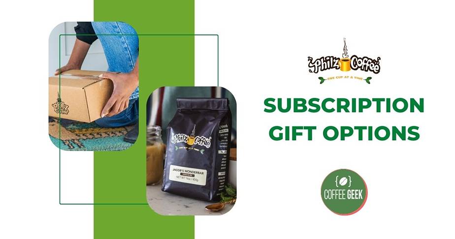 Subscription gift options.