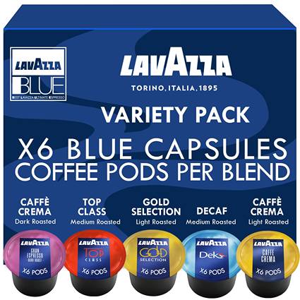 Lavazza Blue Coffee Pods Sampler