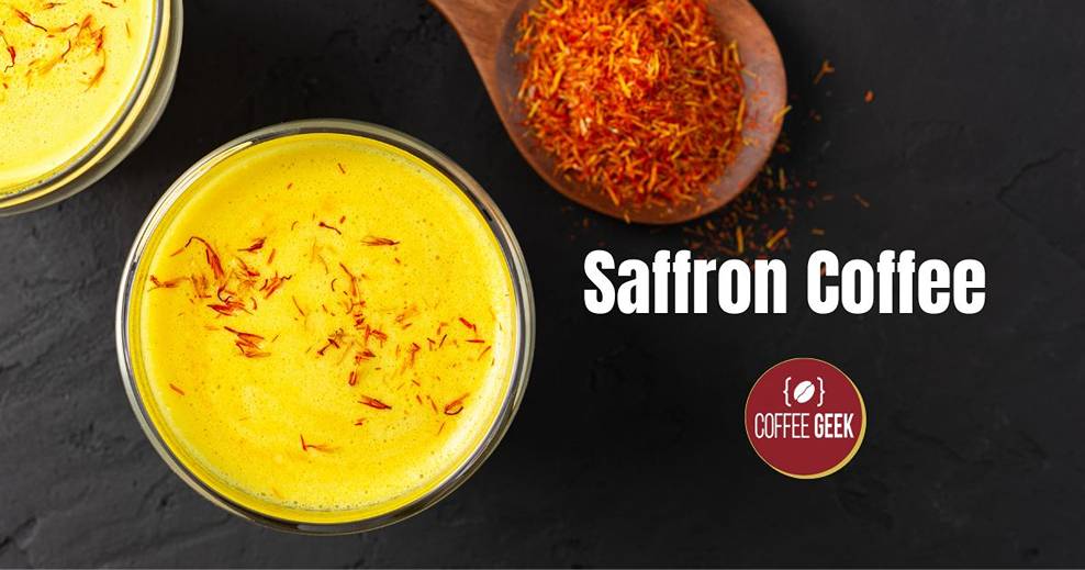 Saffron coffee