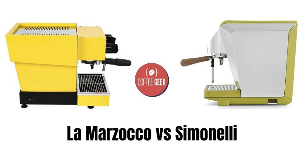 La Marzocco vs Simonelli